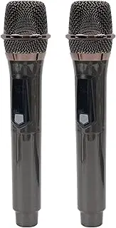 Handheld Microphone System, Dynamic Noise Reduction, Professional Studio Home KTV, Approx. 50m Receiving Distance