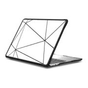 MacBook Air 13-inch (M2 - M4) Impact Case Ab Tri Black on White