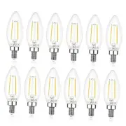 E12 LED Bulb Dimmable, 40 Watt Candelabra LED Light Bulbs, Chandelier Light