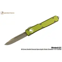 在飛比找蝦皮購物優惠-Microtech Ultratech S/E 綠鋁柄銅色末