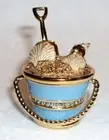 Estee Lauder Solid Perfume Compact 2009 "Beach Treasures" Mint