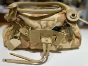 Alessandro Dell'Acqua · Handbag · Italian · Ivory/Powder · Leather/Canvas