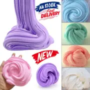 60ml Fluffy Slime Floam Color Mud Toys Kid Gift Reduce Stress ADHD Autism New