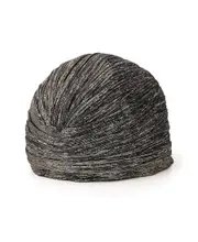 lame knotted turban M Black