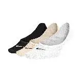 在飛比找遠傳friDay購物優惠-NIKE 女運動船型襪(三雙入)(3色 襪子 短襪 裸襪「S