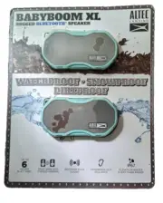 Altec Lansing BabyBoom XL Rugged Everything Proof Bluetooth Speaker 2-Pack, Mint