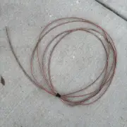 6 Bare Solid Copper Wire. 18ft