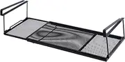 BETIMFAN Adjustable Under Cabinet Shelf Extendable Under Shelf Storage Basket Steady Space Saving Laundry Room Shelf Storage Easy to Install Kitchen Shelf for Pantry Cabinet Laundry Room Shoe Shelf