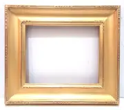 8 X 10 CLOSED CORNER SCOOP GOLD LEAF 2 1/2" WIDE STANDARD PICTURE FRAME