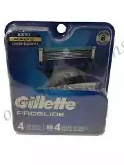 Gillette PROGLIDE 4 CARTRIDES / 4 MONTHS OF SHAVES SEALED PACK FAST SHIPPING
