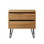 Amari 2 Drawer Bedside Table