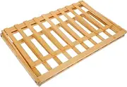 BUGUUYO Space-Saving Bamboo Multi-Layer Shoe Rack (2-Layer) Compact Storage Organizer for Closets Entryways