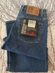 King Gee Men's Stretch Work Jeans Size 77R (30") Waist