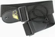 Vivaldi Music 2” Adjustable Guitar Strap Black USA