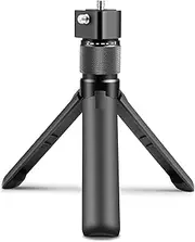 Portable Desktop Mini Tripod, Multifunctional Rotatable Handle Desktop Tripod with Dual 1/4 inch Screws Replacement for X4/ X3/ ONE X2/ ONE X/ONE RS/ONE R/ONE