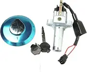 Compatible for Honda CB125 ACE CB125F CG125 XL125 XL 125 motorcycle ignition switch fuel tank cap side panel lock with key fuel gas cap