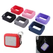 For JBL GO4 Speaker Soft Silicone Outdoor Portable Buckle Protective Sleeve Box