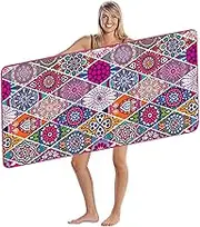 Beach Towels for Adults | Sand-Proof Swimming Pool Towel,Microfiber Blanket, Portable Washing Cloth, Quick Dry, Super Absorbent Workout Gear for Swimming