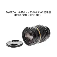 在飛比找Yahoo!奇摩拍賣優惠-【廖琪琪昭和相機舖】TAMRON 18-270mm F3.5