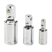 3pcs/Set Chrome Vanadium Steel Joint Ratchet Extension Bar Socket Adapters Tools