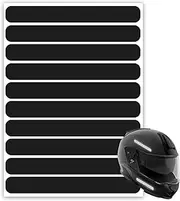 Adhesive Decals for Helmets | Dustproof Reflective Decals | Stickers High Visibility Night Safety for Motorcycles Bicycles
