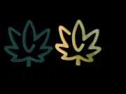 Jumbo Paperclip Bookmark (Marijuana)