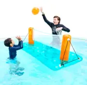 Inflatable 2 in 1 Pool Game Includes 1 x Repair Patch