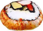 YARNOW Sushi Roll Pillow Cute Stuffed Throw Pillow for Bed Sofa and Car Friends Decorative Fun Cushion Snuggle and Play with Adorable Design