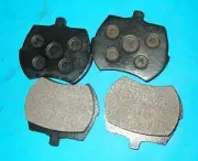 DISC PAD SET SPRITE MG MIDGET MINI (SOME) + TR7 GENUINE NOS LOCKHEED