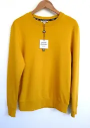 OPENING CEREMONY Tobacco Mustard Yellow Blank Sweatshirt Sweater SSENSE XS NWT