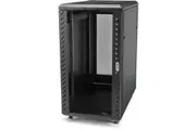 StarTech.com 4-Post 22U Server Rack Cabinet, 19" Data Rack Cabinet for Computer / IT Equipment, Home Network Rack, Half Height S