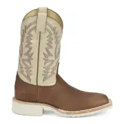 Justin Boots Trainor 11 Inch Square Toe Cowboy Mens Brown Casual Boots BR394