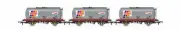 Hornby R60258 OO Gauge Triple Wagon Pack TTA Tanks Total