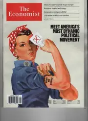 WOMEN'S VOTE & ABORTION THE ECONOMIST MAGAZINE JUN 1 2024 NO LABEL