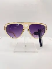 Kendall + Kylie Jae KK5135 Gold Plastic Aviator Women's Sunglasses 50-16-145