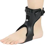 VIDECOR Drop Foot Brace, Soft AFO Foot-up Orthosis Light Balance Drop Foot Brace Foot Drop Orthosis Ankle Brace Support for Shoes Walking,XL-Right