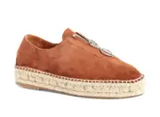 Alexander Wang 258008 Womens Devon Espadrille Flat Brown Size 7US / 37EU Medium