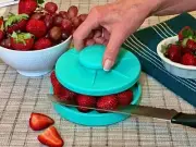 Rapid Slicer Teal Fruit Vegetables BPA Free Chicken Bagel Multi-purpose