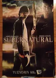 Supernatural WB POSTER Jared Padalecki JENSEN ACKLES CW
