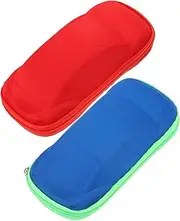 [SHERCHPRY] Car Shape Glasses Case with Zipper Eva Material Boys and Girls' Sunglasses Storage Random Color