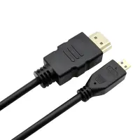 在飛比找蝦皮購物優惠-Micro HDMI D 電視視頻電纜線適用於索尼 Cybe