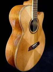 Blueberry Handmade Acoustic Grand Concert Guitar Pre-Order 90 Days