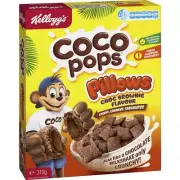 Kelloggs Coco Pops Pillows Chocolate Brownie Flavour Cereal 310g
