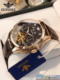 在飛比找Yahoo!奇摩拍賣優惠-商務手錶 官方正品Armani阿瑪尼手表男士全自動機械表男表