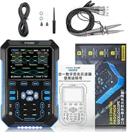 Handheld Fluorescent Digital Oscilloscope Dual-channel 2in1 Portable Oscilloscope 20M Multifunctional Instrument 180MHz Bandwidth 500MA Real-time Sampling Rate 2.8inch IPS Screen