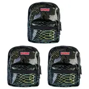 3PK MDI BooBoo Backpack Minis Python Green Novelty Mini Bag/Purse 11x15cm 3y+