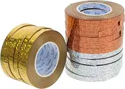 Beaupretty Iridescent Curling Ribbon Roll Wide Decorative Ribbon for Present Wrapping Wedding Birthday Christmas Valentine Day DIY Crafts Each