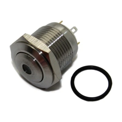 V16-10S-12G-S Switch: Vandal Proof Pos: 2 SPST-NO 2A/36VDC IP65 OFF-(ON) ONP