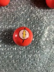 vintage Flash Justice League Logo Super Hero 1 1/2” hard super ball rf5