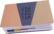 GARIOUANS Small Portable Planner Notebook Daily Schedule Notepad for Office Travel Journaling Design Lightweight for Organizing Plans and Experiences